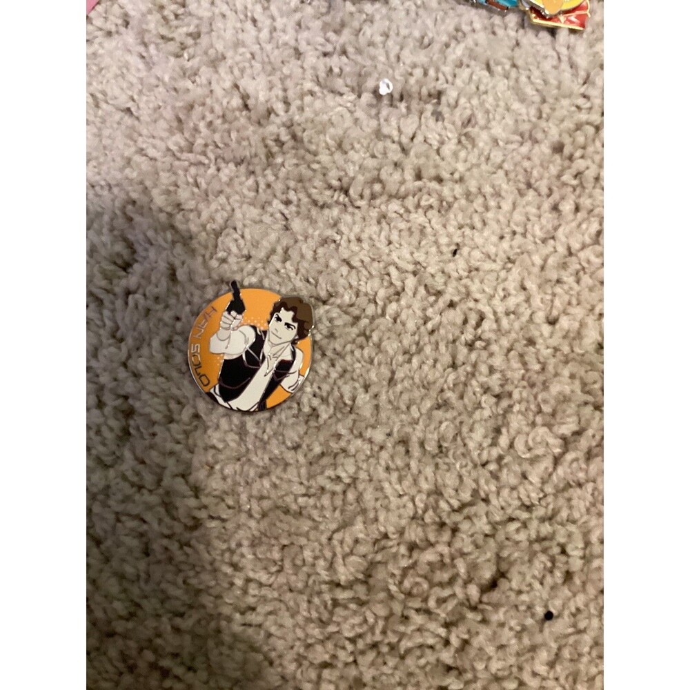 2024 Disney Parks Star Wars Han Solo Mystery Pin Galaxy Edge World Land